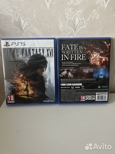 Игра Final Fantasy XVI 16 PS5 русские субтитры