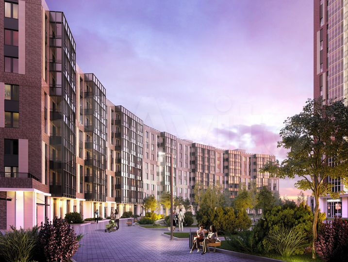 1-к. квартира, 41,5 м², 1/8 эт.