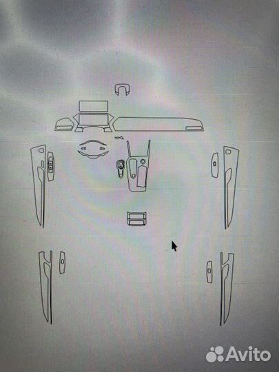 База лекал для автомобилей