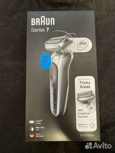 Электробритва Braun 70-S1000s Series 7 новая