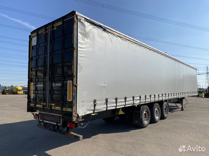 Полуприцеп шторный Meusburger Новтрак SP-345 PR, 2015