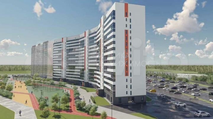 Квартира-студия, 26,8 м², 1/15 эт.