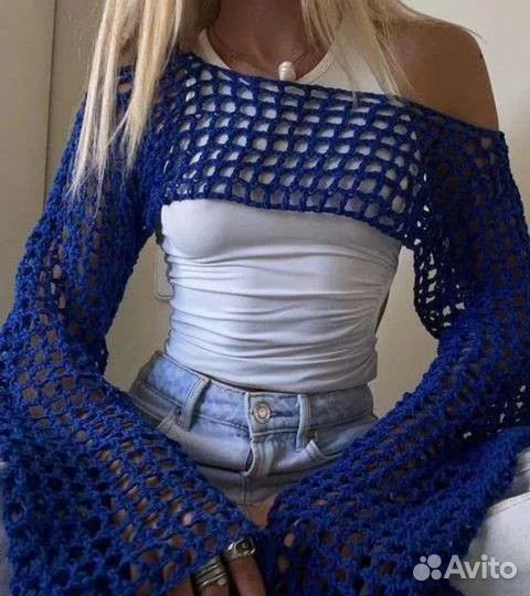 Женский кофта сетка
