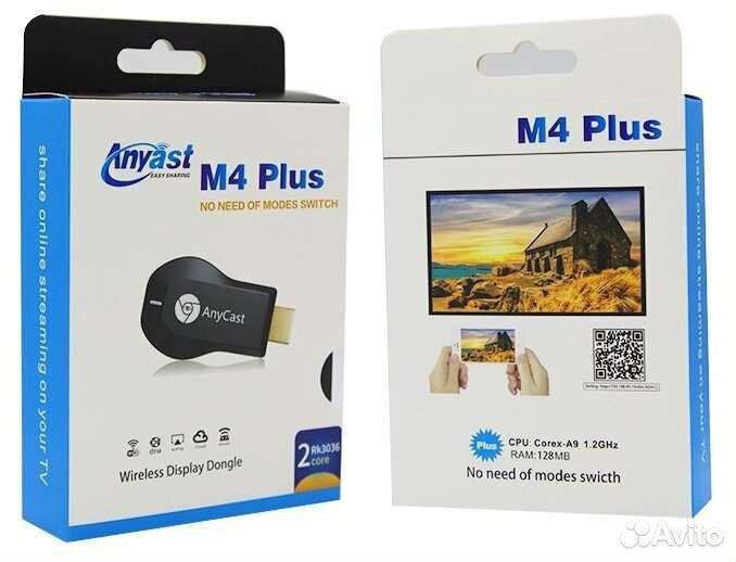 Anycast M4 Plus (подключи смартфон к телевизору)