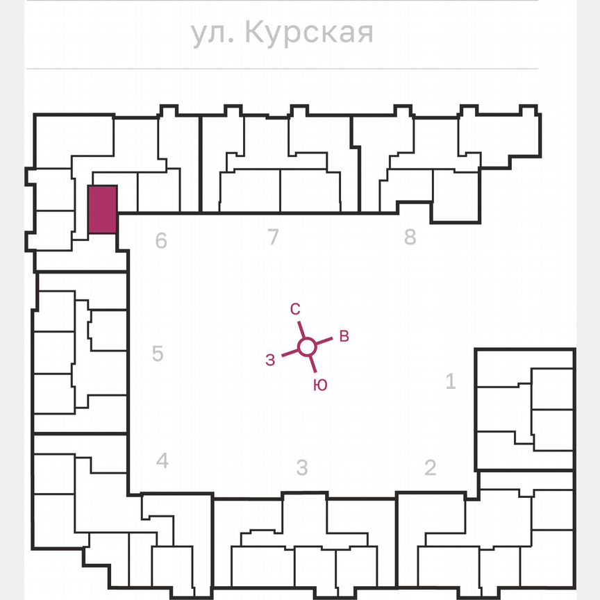 Квартира-студия, 31,6 м², 6/10 эт.