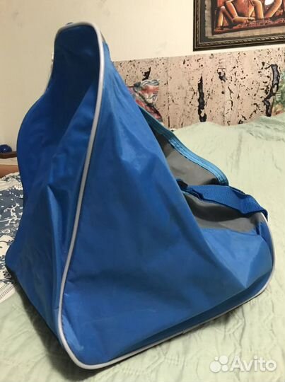 Ролики с сумкой и защитой для коленей и рук