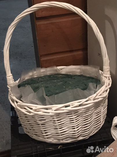 Оформление декор живыми цветами