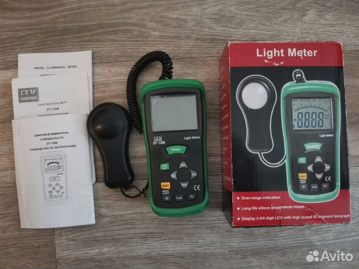Люксметр dt-1308