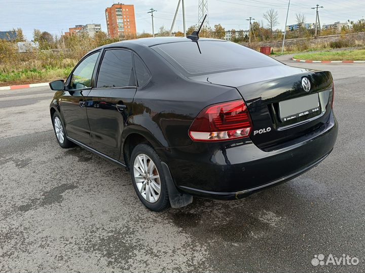 Volkswagen Polo 1.6 AT, 2012, 142 000 км