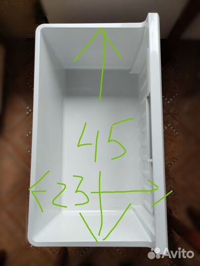 Ящик пластиковый от морозилки холодильника stinol