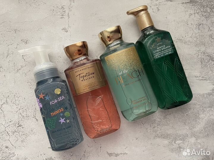 Bath and Body Works гели и свечи