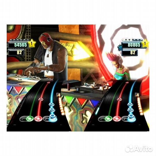 DJ Hero витринный образец, английский (Xbox360)