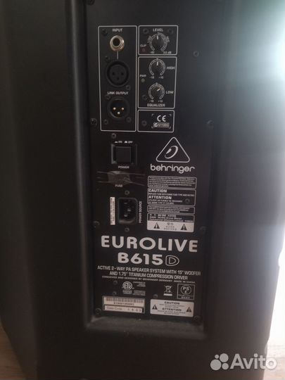 Behringer b615d eurolive