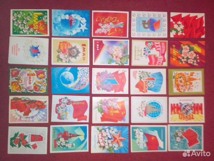 Открытки СССР чистые