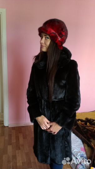 Норковая шуба Flaumfeder