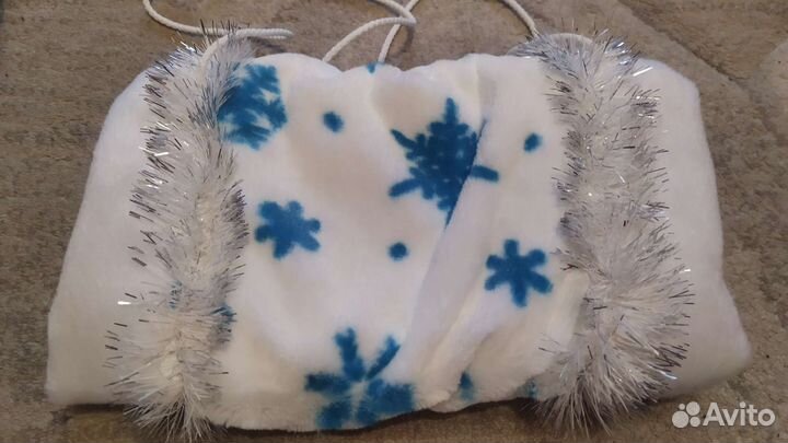 Костюм Снегурочки 7-8 лет