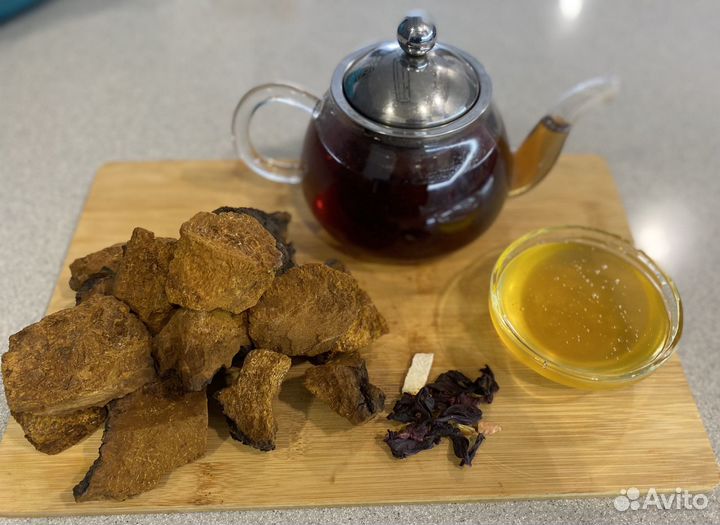 Чага березовый гриб