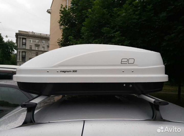 Автобокс на крышу авто ED Магнум 300л