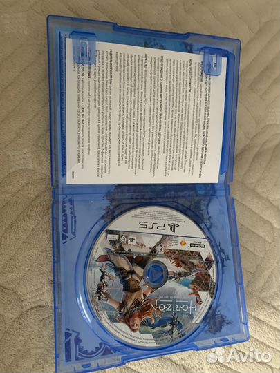 Horizon forbidden west на ps5 диск (рус.)