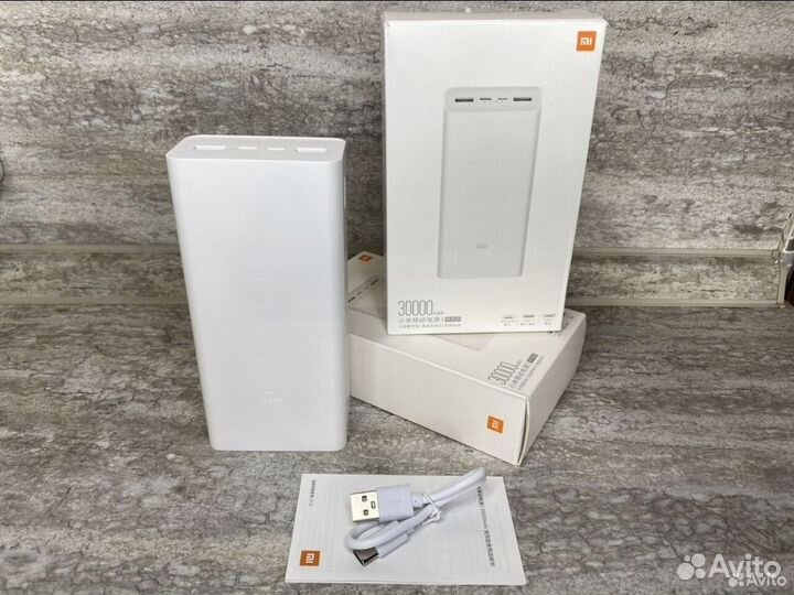 Новый повербанк Xiaomi 30000 mAh