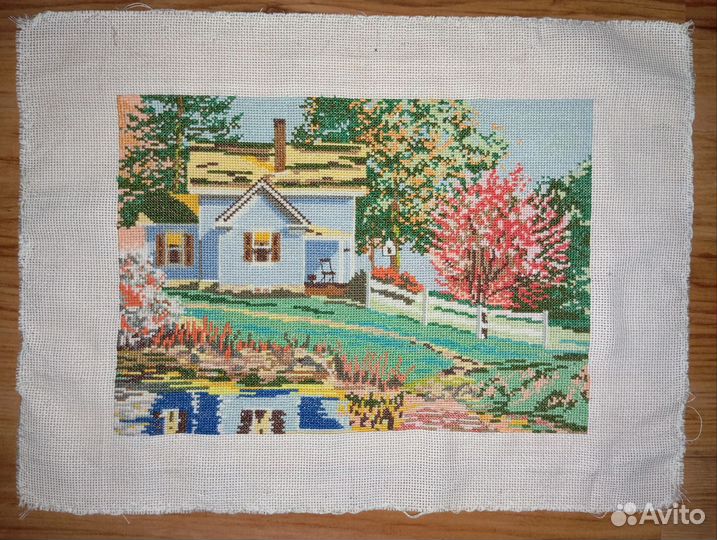 Картина ручной работы вышивка крестом