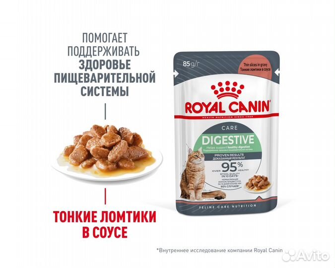 Пауч д/кошек Royal Canin Digest Sensitive, в соусе