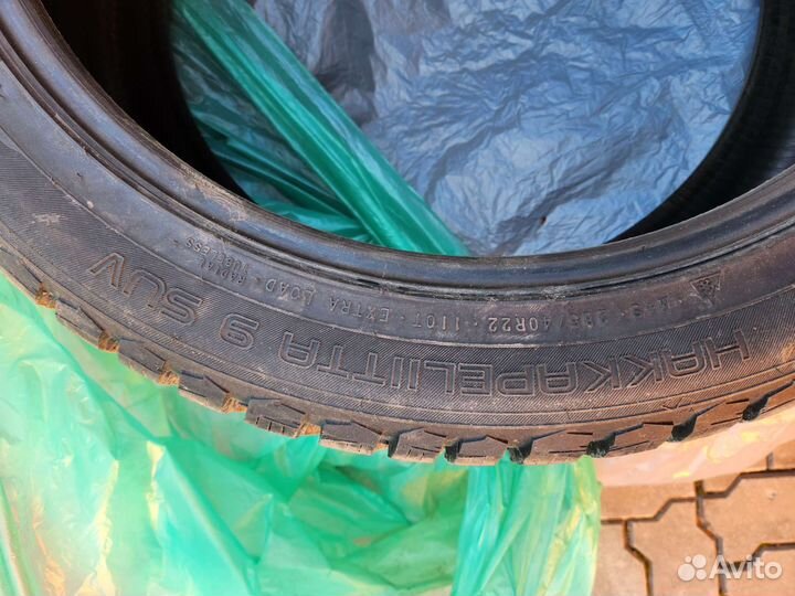 Nokian Tyres Hakkapeliitta 9 SUV 285/40 R22 110T