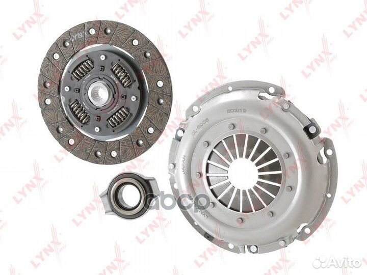 Комплект сцепления (d 215 mm) nissan almera Cla