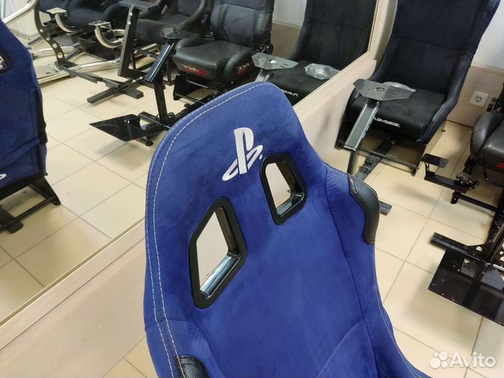 PlaySeat Evolution PlayStation Edition + салазки