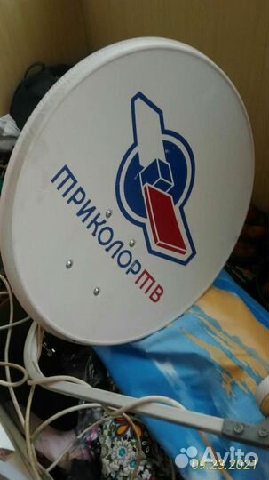 Антенна спутниковая с ресивером
