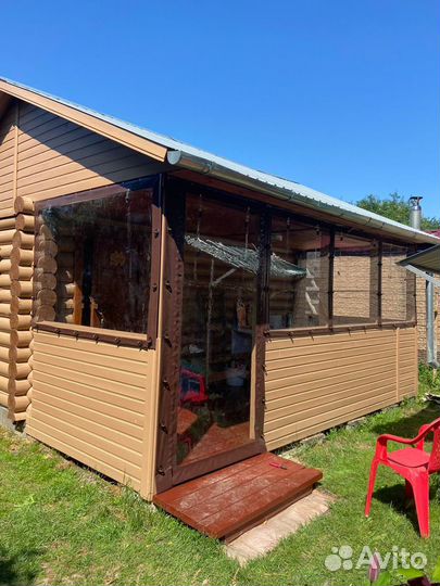 Мягкие гибкие окна из пленки арт1100