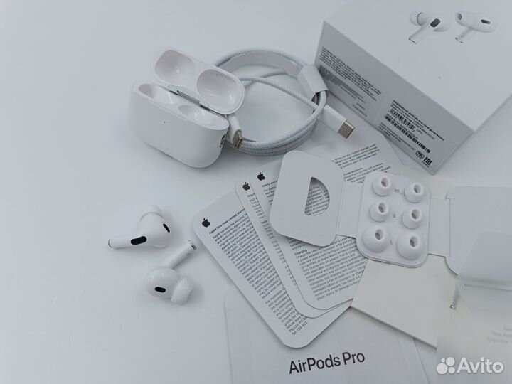 AirPods Pro 2 (type-c + плетеный провод)