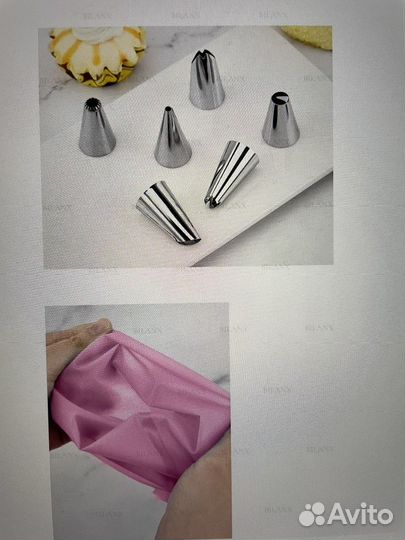 Силиконовый Кондитерский мешок с насадками