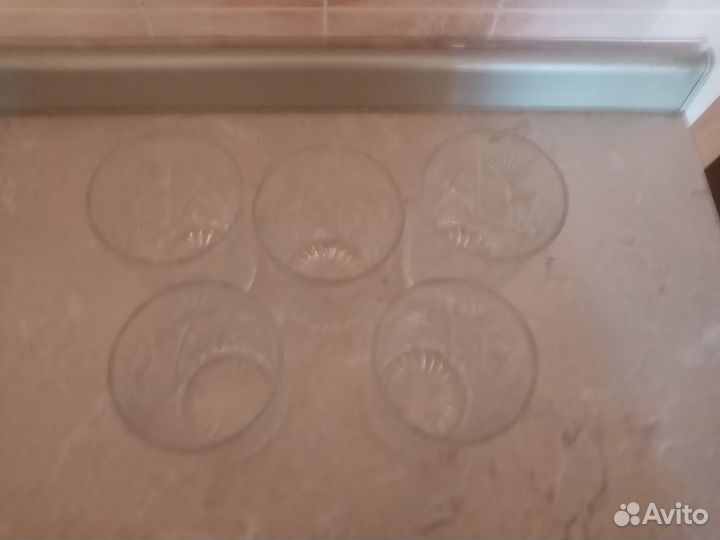 Хрустальные стаканы