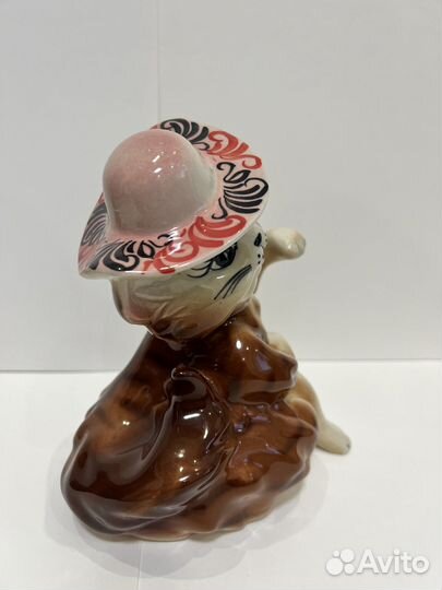 Керамические статуэтки Кошка, Собака