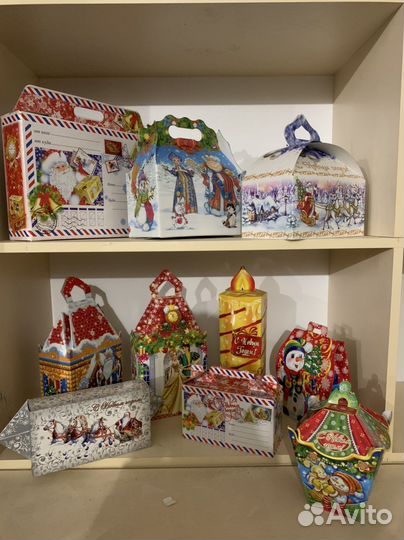 Упаковка картон для сладких подарков