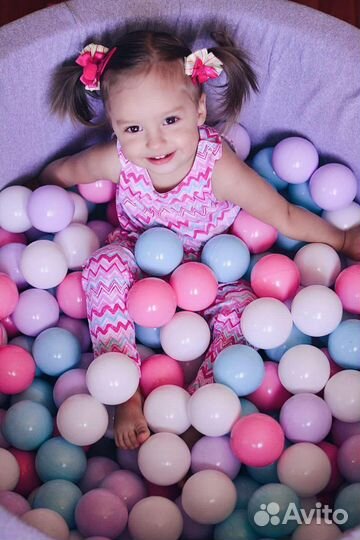 Сухой бассейн с шариками