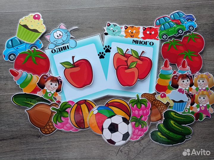 Развивающие игры на липучках