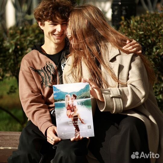 Витраж с фото / Подарок