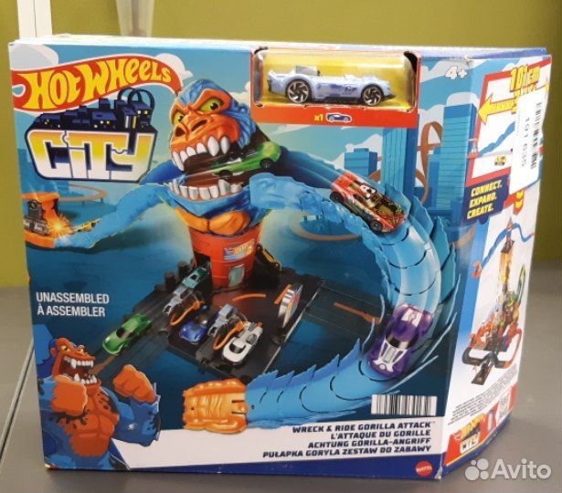 Hot Wheels City HDR30 трек для машинок