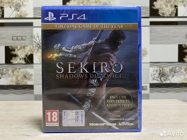 Sekiro Shadow Die Twice GoTY (Новый Диск) Sony PS4
