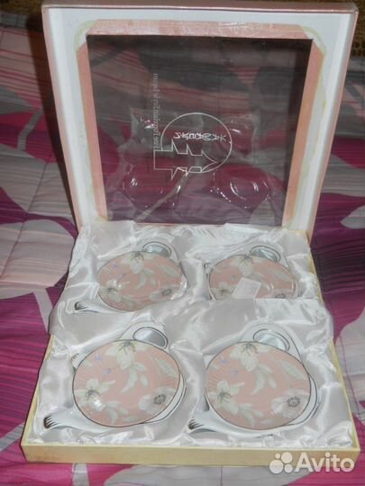 Новый набор для чайных пакетиков(фарфор)