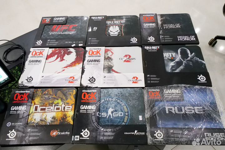 Коврики SteelSeries QcK NEW Original большой выбор