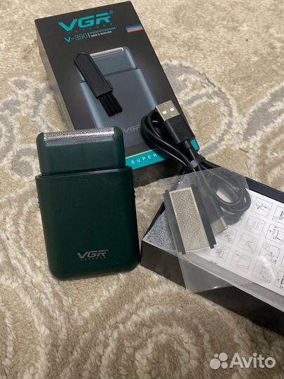 Электробритва портативная новая VGR