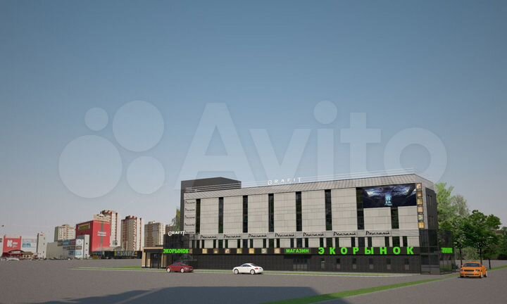 Свободного назначения, 400-900 м²