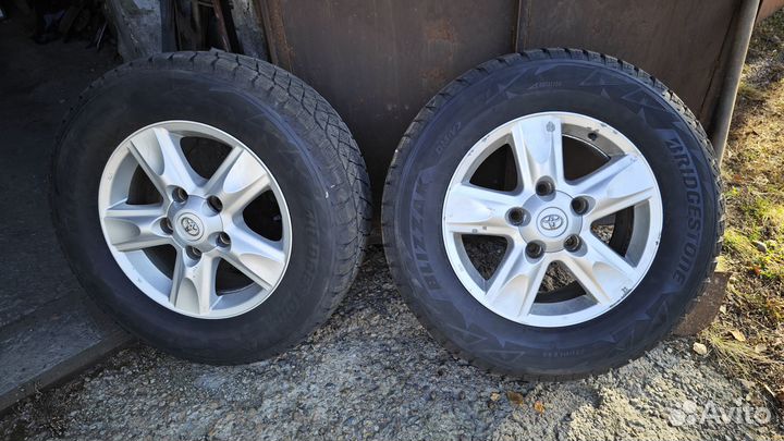 Оригинальный комплект колес Toyota Land Cruisre200