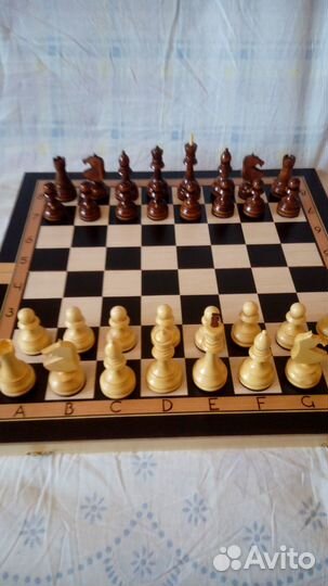Шахматы деревянные трех видов