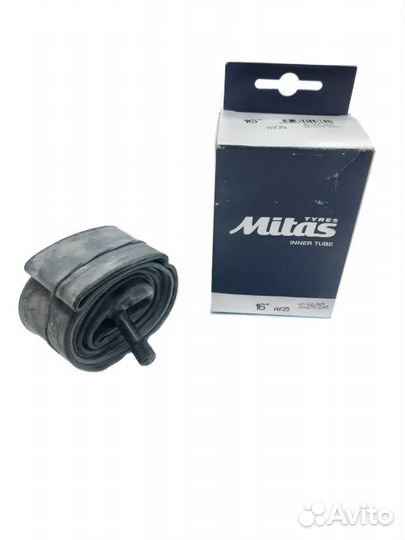 Камера для велосипеда 16х1,75/2,45 AV35 Rubena Mit