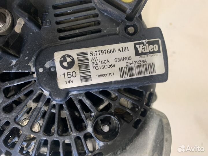 7797660 Генератор M57 бмв Х5 Е53. BMW X5 E53