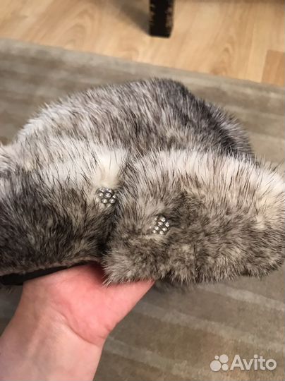 Шапка норковая женская бу